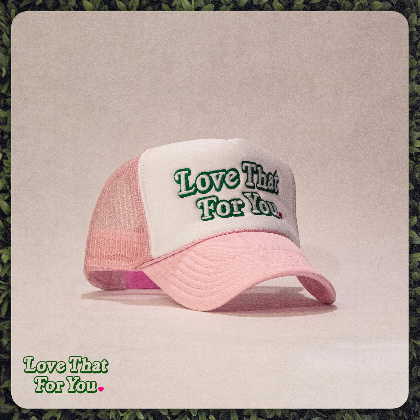 Trucker Hat - Pink - Volume II