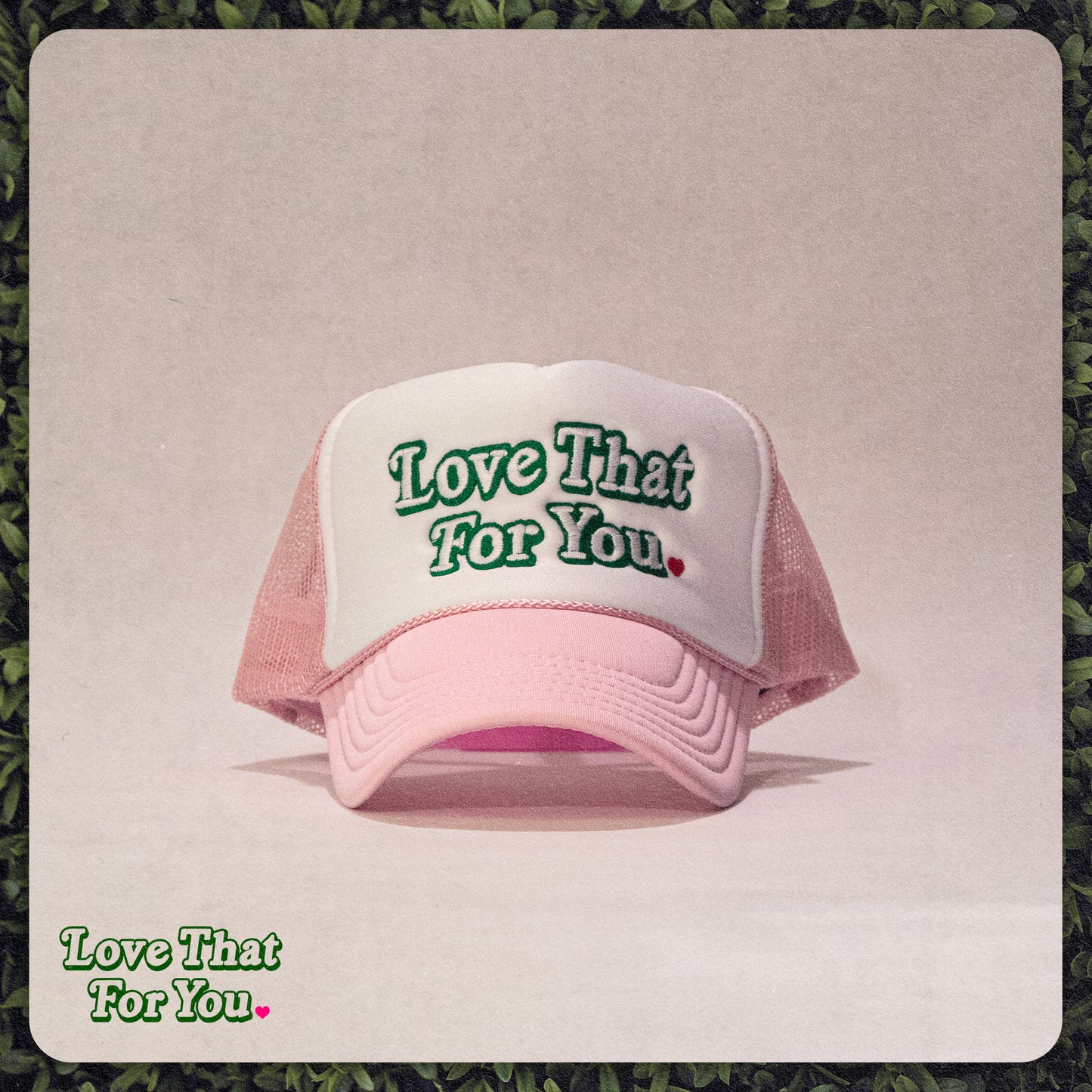 Trucker Hat - Pink - Volume II