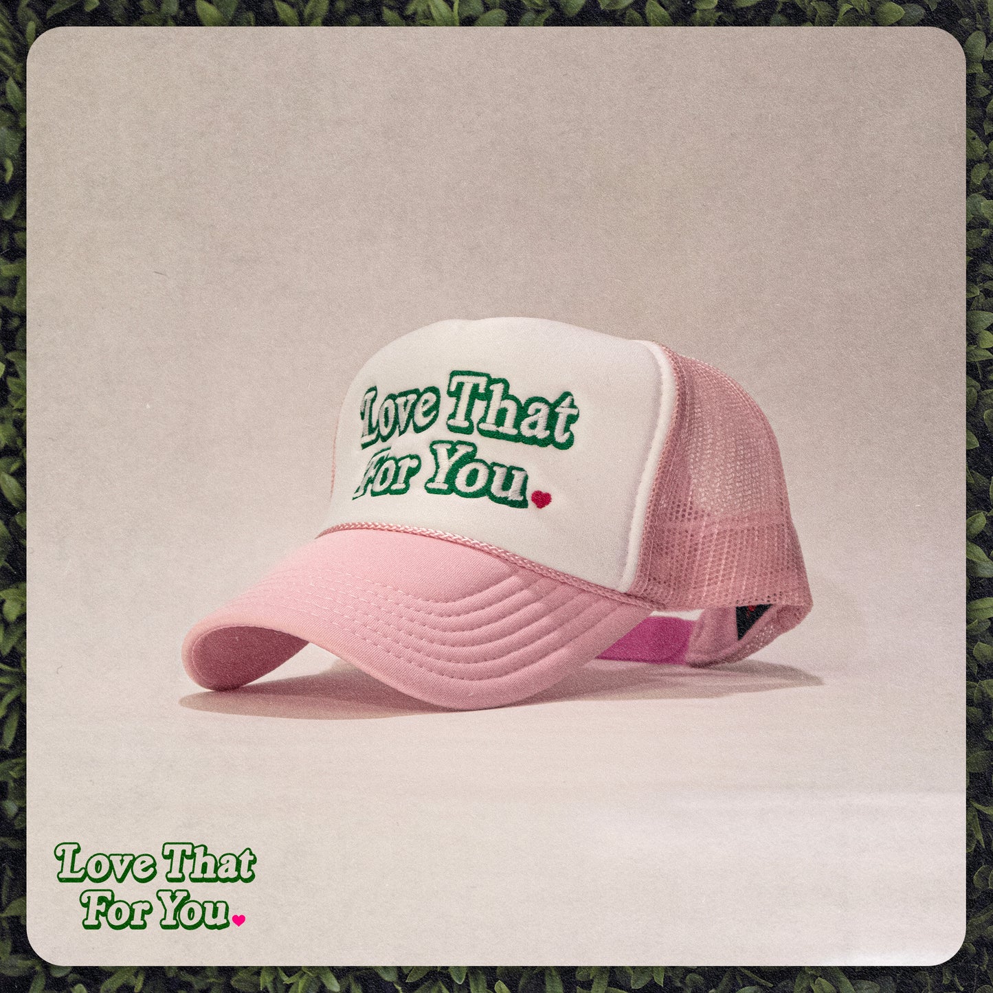 Trucker Hat - Pink - Volume II